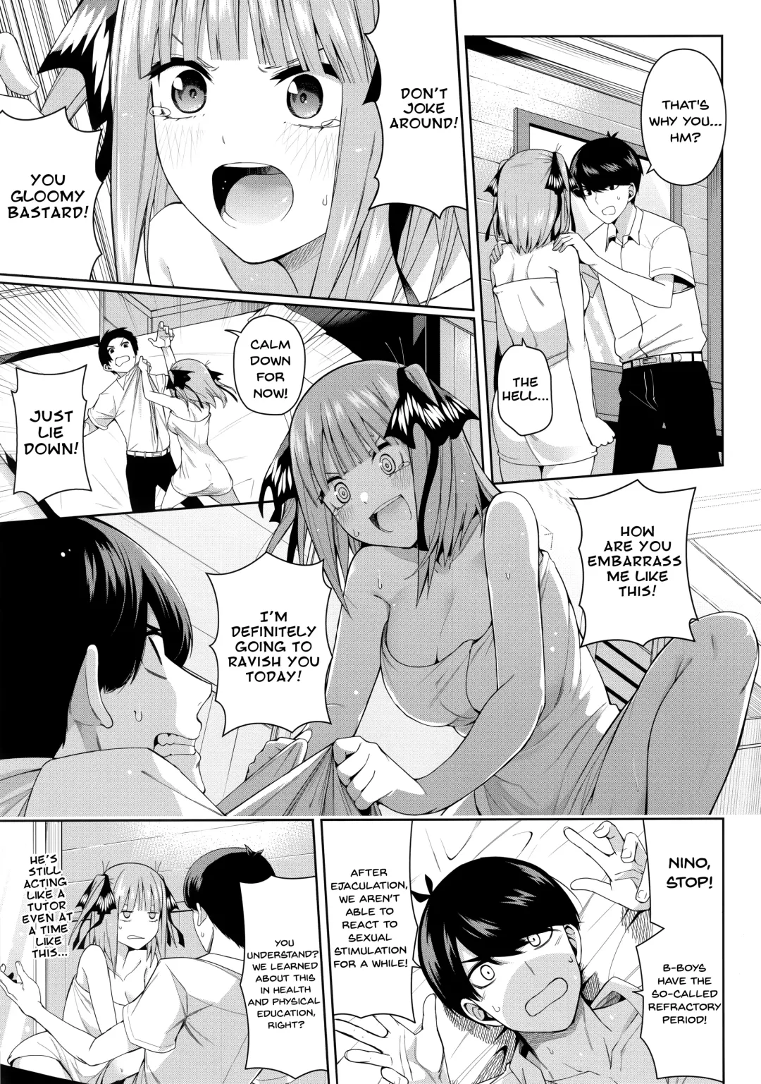 [4why - Chicke Iii] Nibun no Yuudou | Half Seduction Fhentai - Page 16