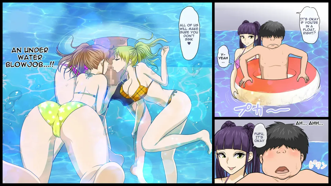 [Yamato Nyaon] Zenin Kanojo 4 Harem Sex Zanmai na Nukinuki Natsuyasumi Fhentai - Page 22