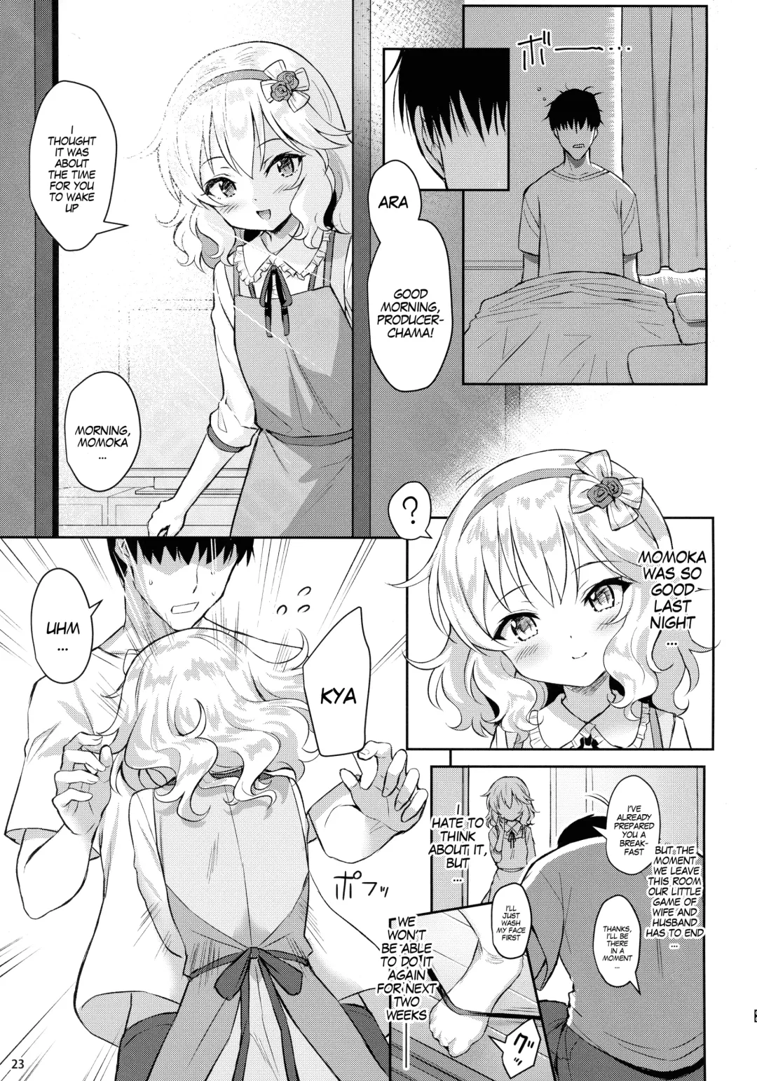 [Kinnotama] Momoka Yoitsuma | Sweet Wife Momoka Fhentai - Page 23