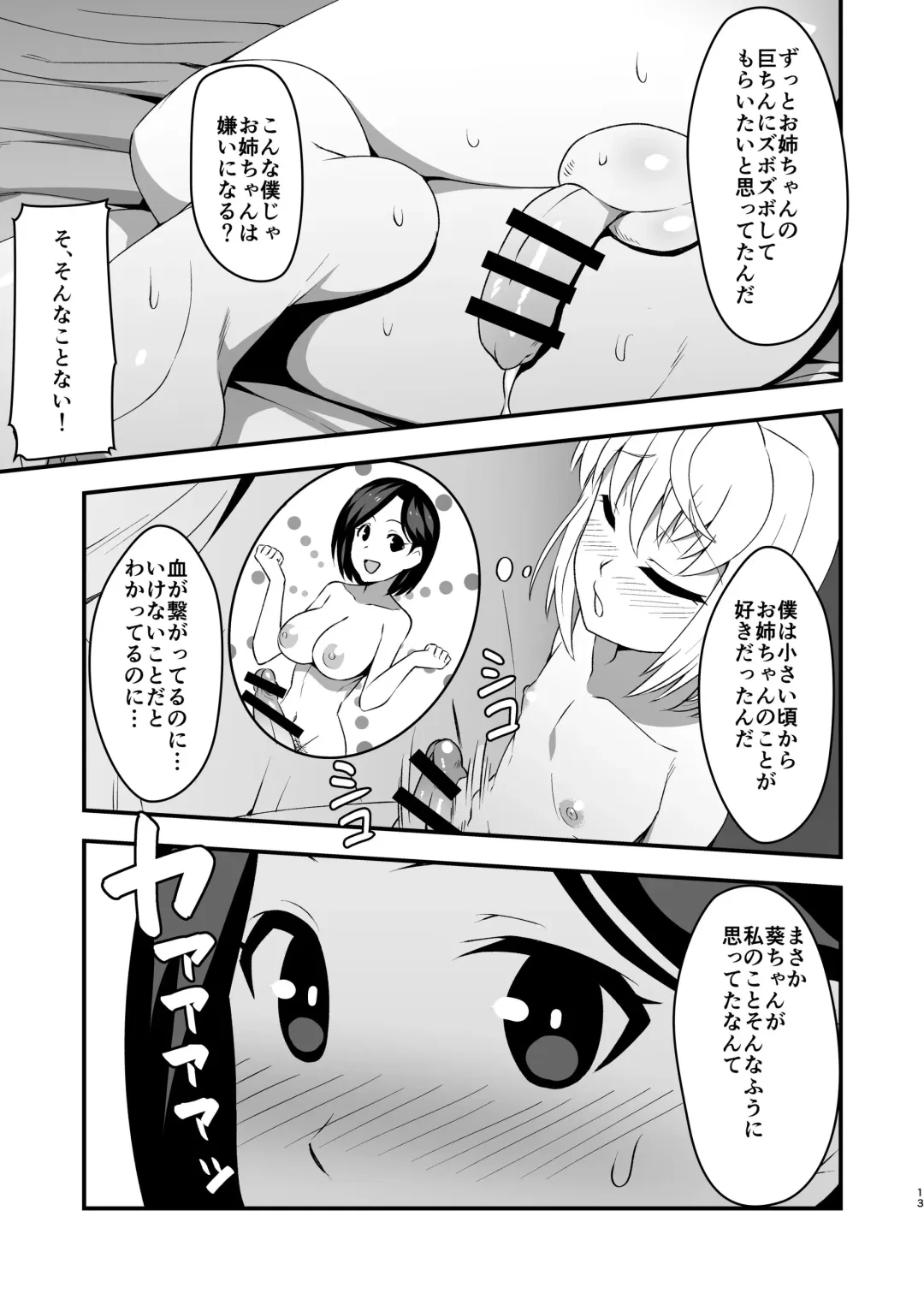 [Nakamura Zeus] Futanari Onee-chan to Kinshin Soukan Fhentai.net - Page 12