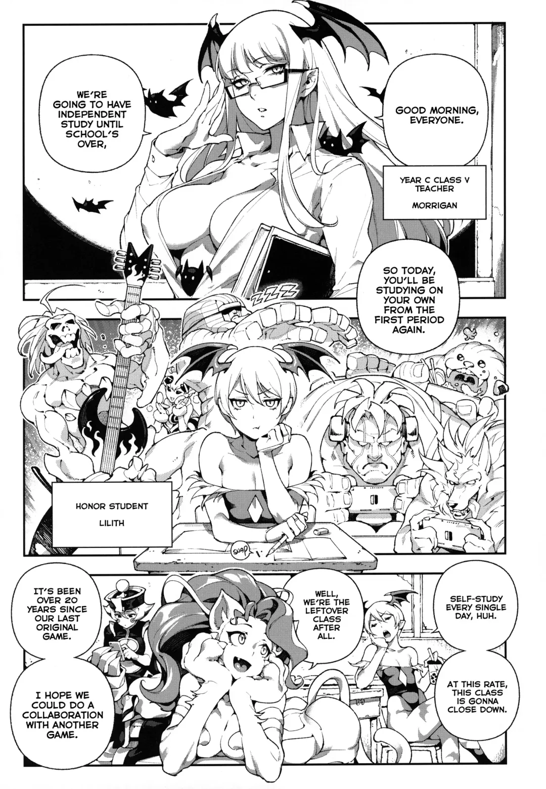 [Abi Kamesennin - Hirame] Fighter Girls ・ Vampire Fhentai - Page 3