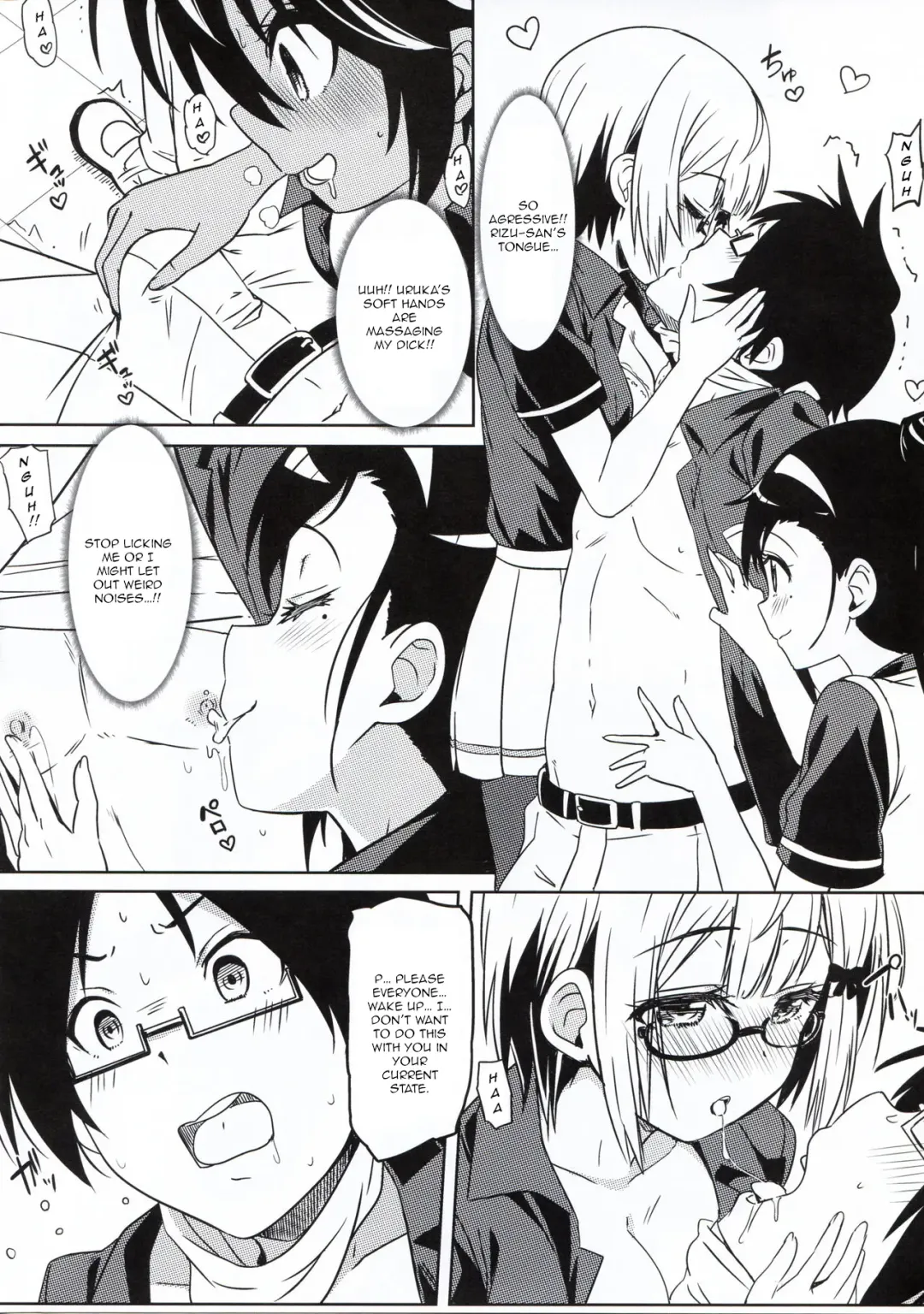 [Eitarou] Bokutachi wa Saimin Kakatte Benkyou Dokorojanai  | We never learn under Hypnosis Fhentai - Page 5
