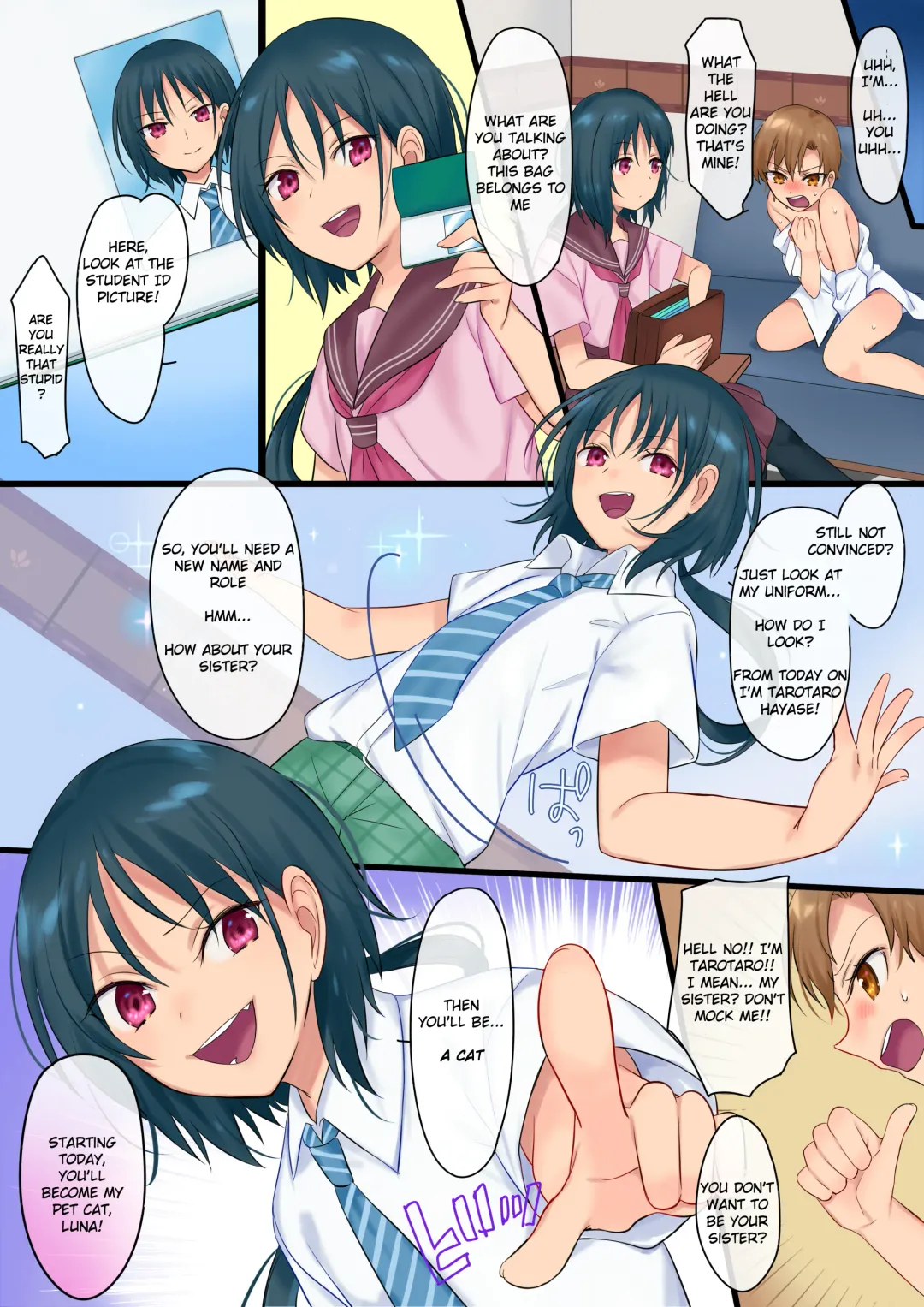 [Hiiragi Popura] Akuma no Aigan Pet ~Zetsubou no Mesu-ka Seisai!!~ | Transformed into the Devil's Desperate Pet Bitch!! Fhentai - Page 11