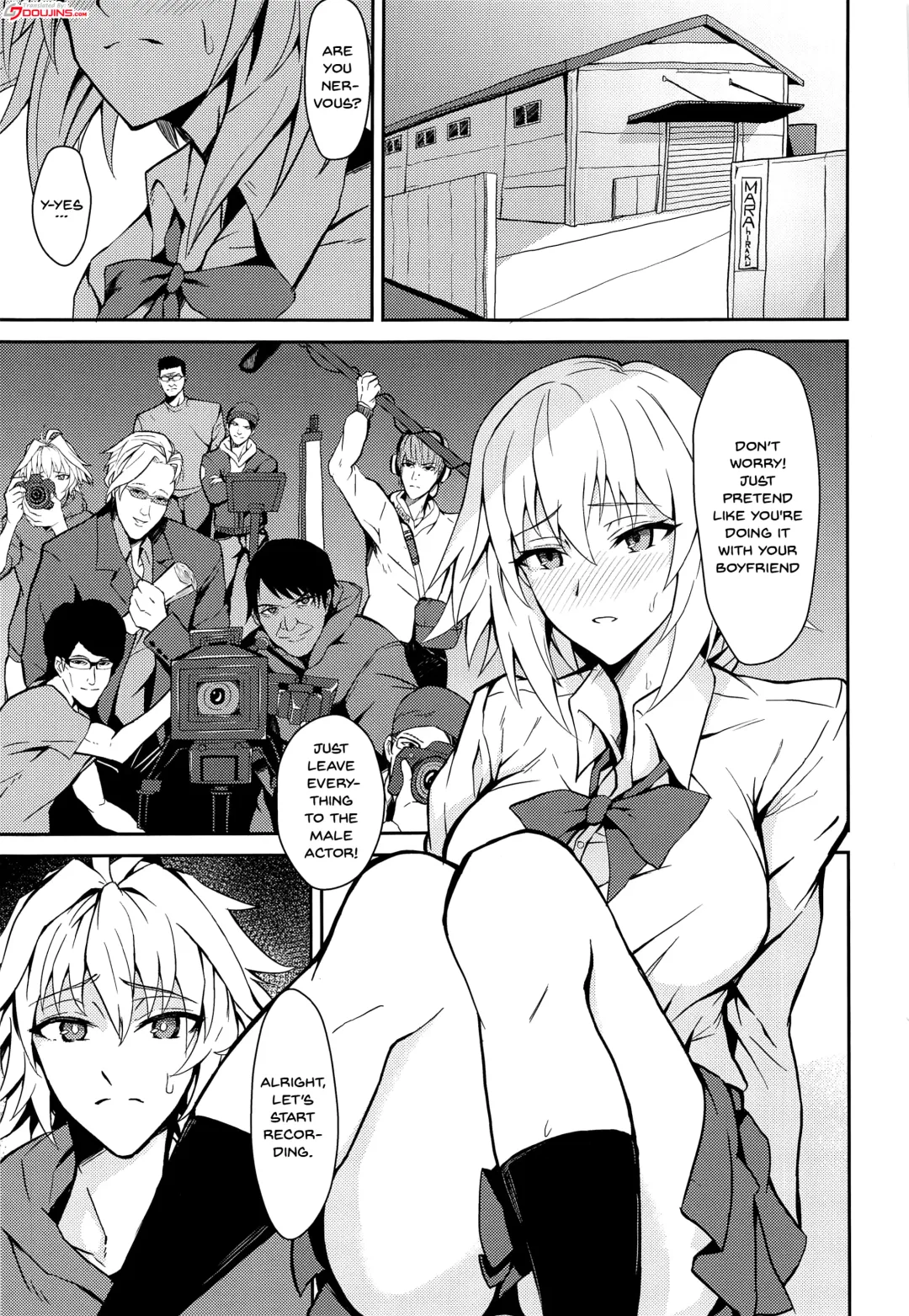 [Hage] Uwasa no Bijin OL Jeanne d'Arc Gekiatsu Tennen Jiru Mashimashi | The rumored beautiful office lady is a thick Jeanne d'Arc Fhentai - Page 2