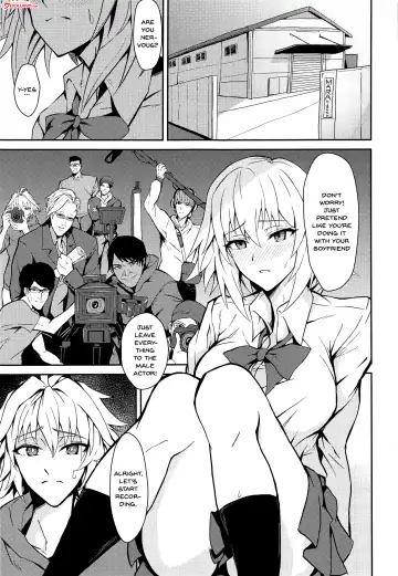 [Hage] Uwasa no Bijin OL Jeanne d'Arc Gekiatsu Tennen Jiru Mashimashi | The rumored beautiful office lady is a thick Jeanne d'Arc Fhentai - Page 2