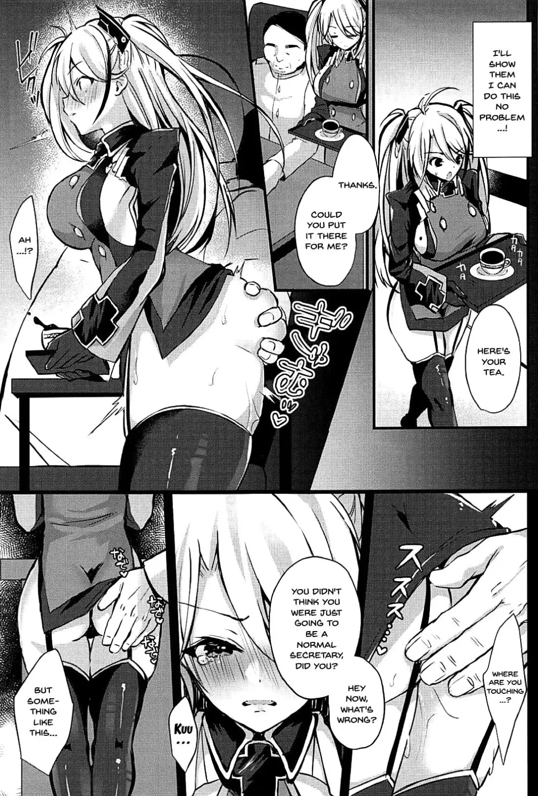 [Yuzuri Ai] EINE FALLE -Prinz Eugen- Fhentai.net - Page 4