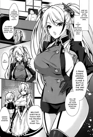 [Yuzuri Ai] EINE FALLE -Prinz Eugen- Fhentai.net - Page 3