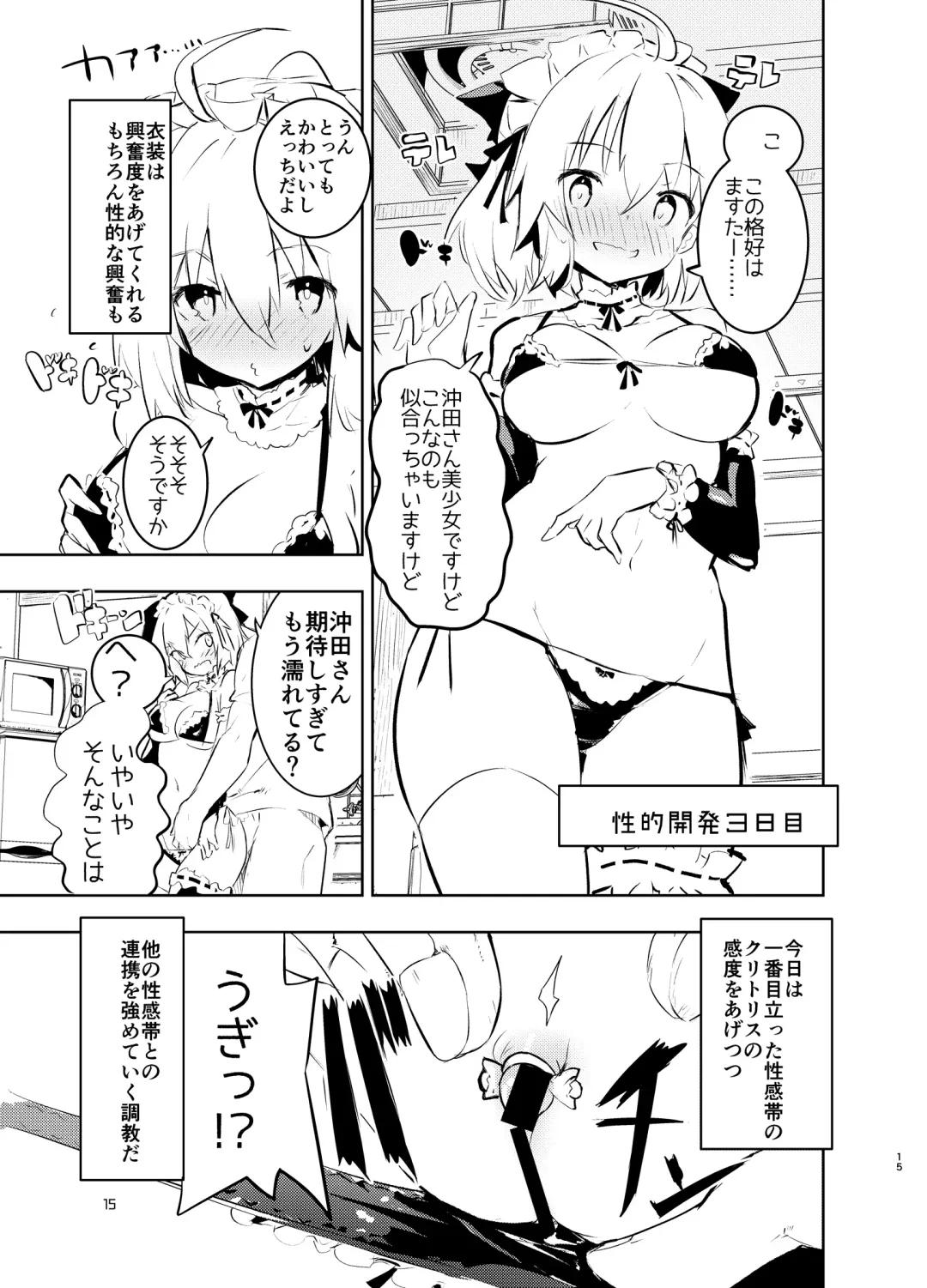 [Caburi] Okita-san to Fhentai - Page 15