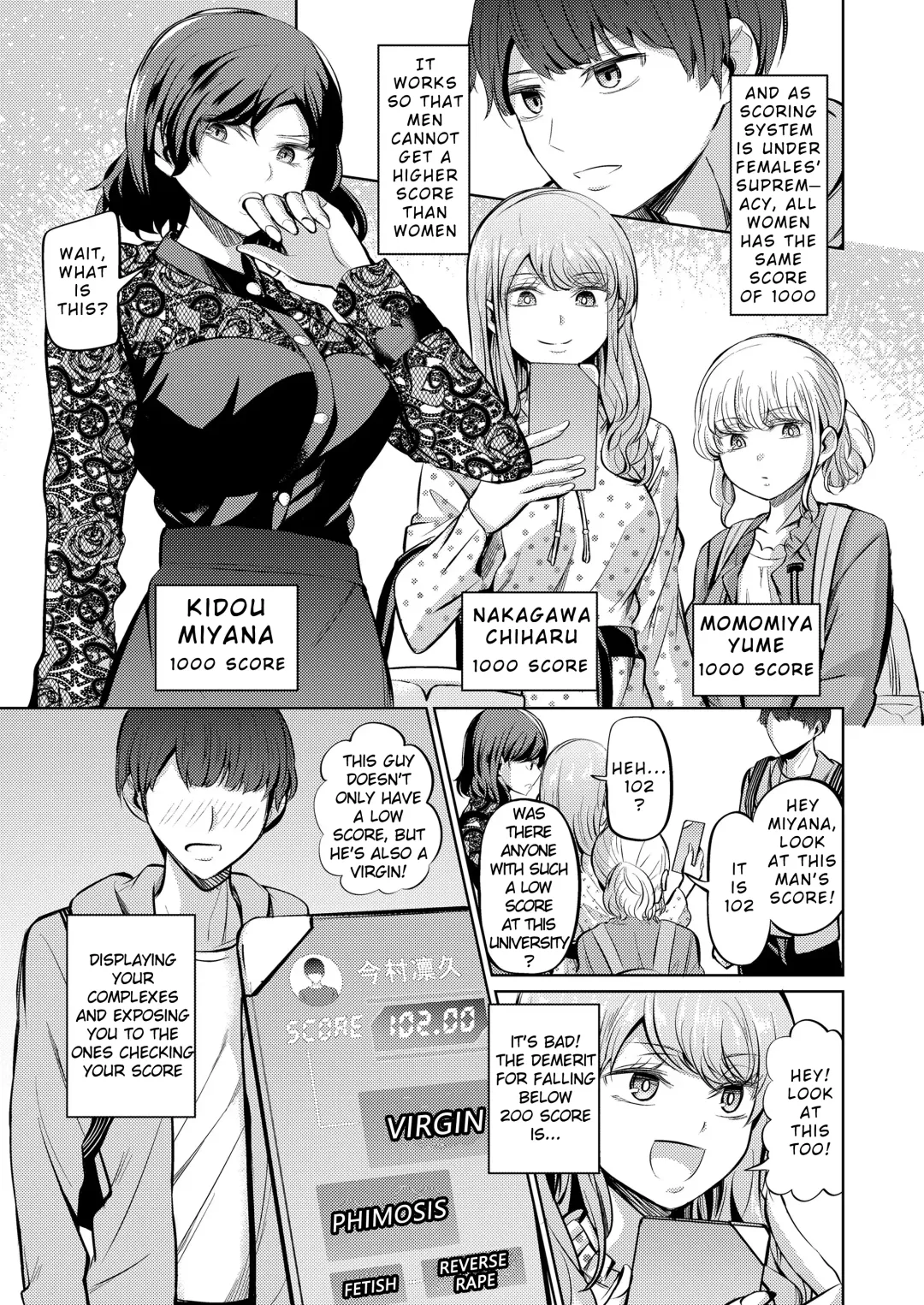 [Yamahata Rian] Tensuushugi no Kuni | A Country Based on Point System Fhentai - Page 3