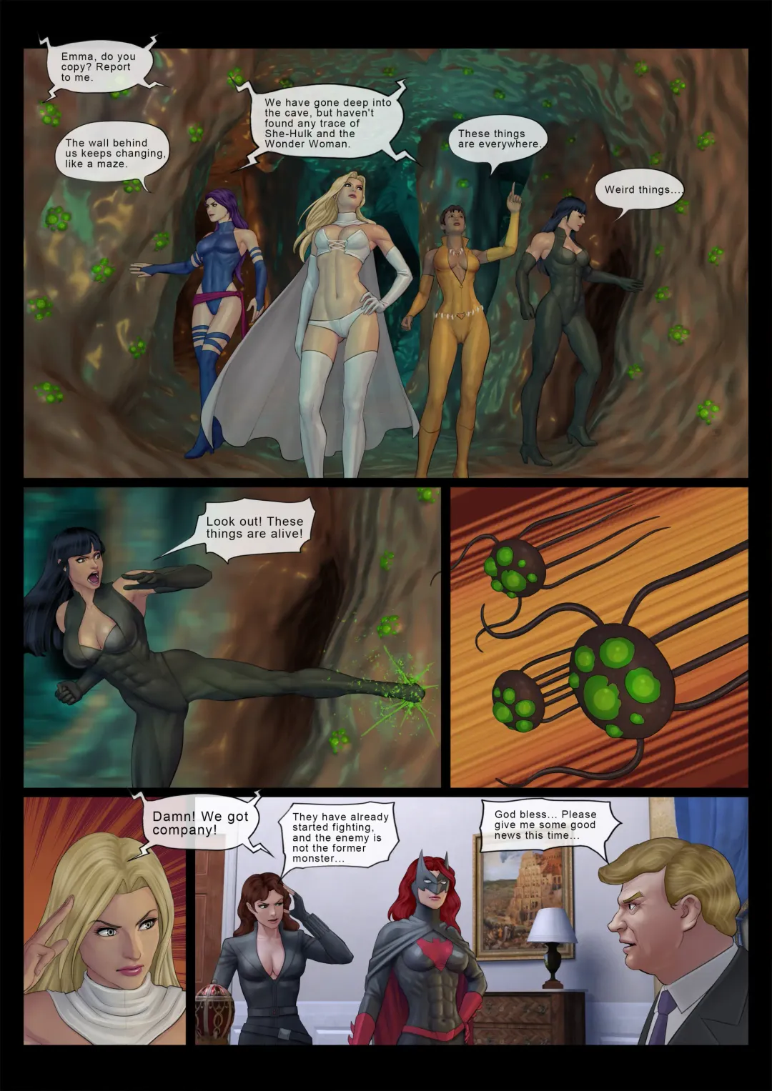 [Feather] Avengers' Nightmare Part 1 & 2 Fhentai - Page 24