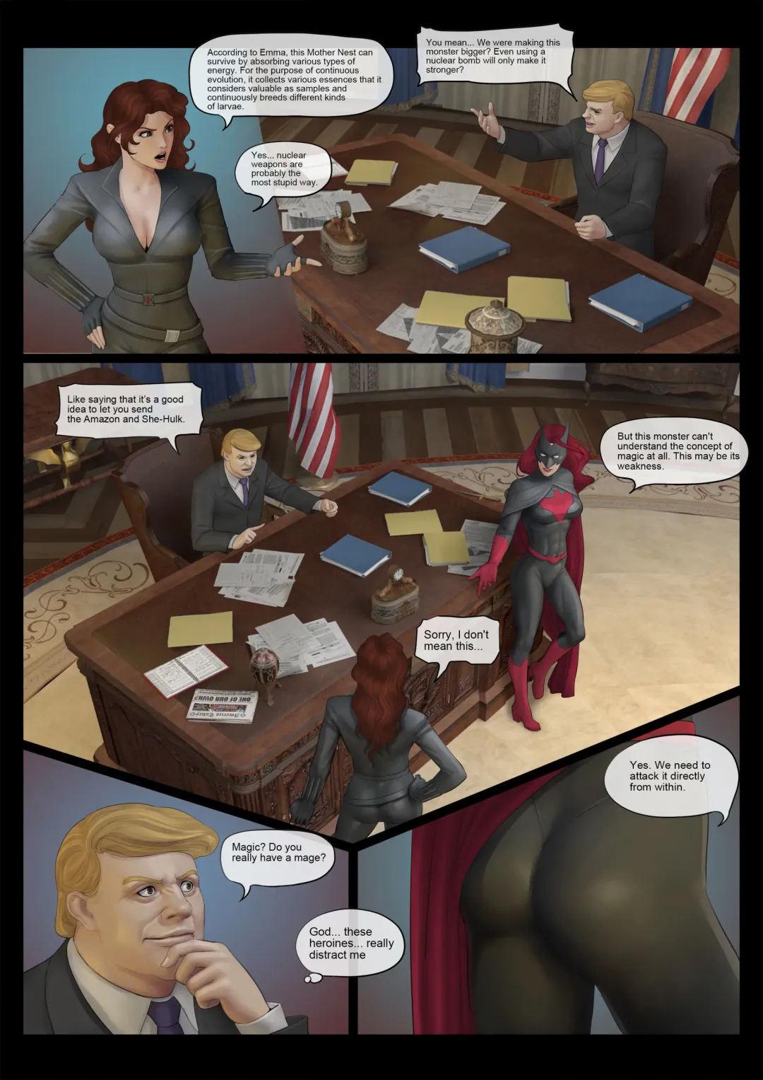 [Feather] Avengers' Nightmare Part 1 & 2 Fhentai - Page 33