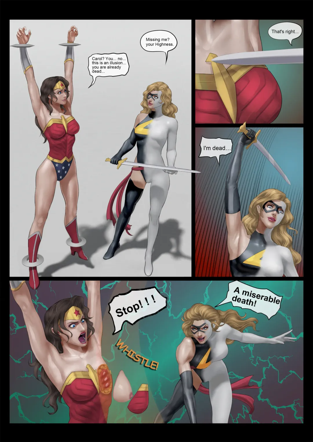 [Feather] Avengers' Nightmare Part 1 & 2 Fhentai - Page 34