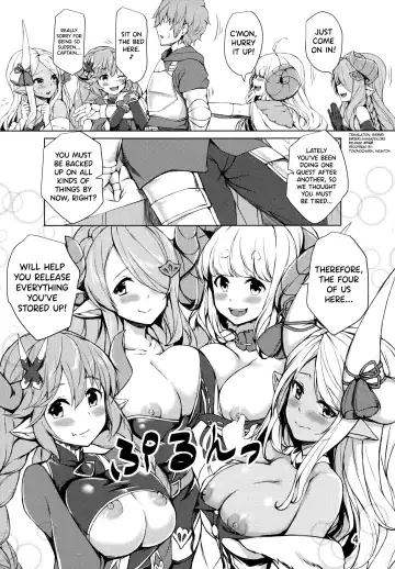 [Kosuke] Nemuranai Yoru no Onna Draph Beya | Sleepless Night at the Female Draph's Room Fhentai - Page 3