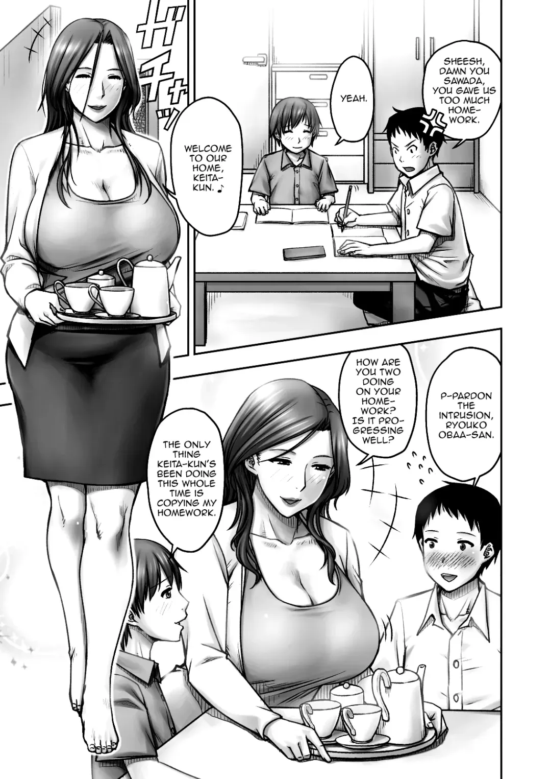 [Seibee] Akogare no Tomodachi no Okaa-san ni Itazura Shitara Gyaku ni Oishiku Taberareta | I Tried Playing a Prank On My Friend's Mom And Ended Up Being The One Pursued Fhentai - Page 2