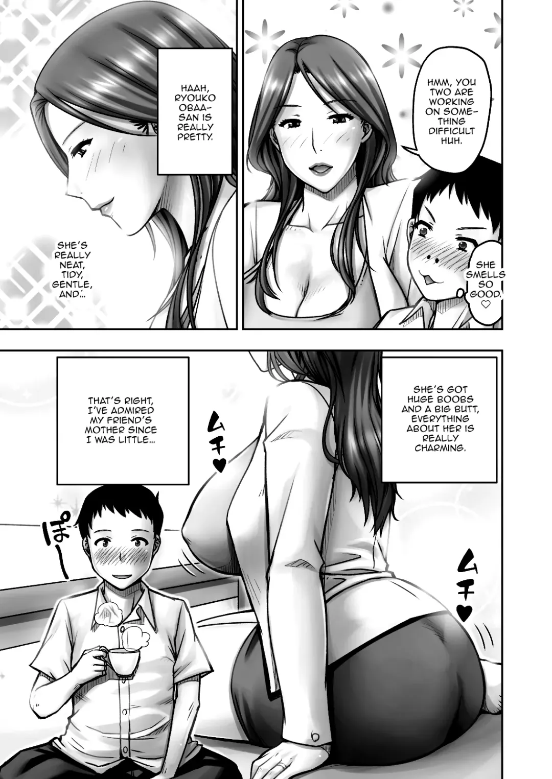 [Seibee] Akogare no Tomodachi no Okaa-san ni Itazura Shitara Gyaku ni Oishiku Taberareta | I Tried Playing a Prank On My Friend's Mom And Ended Up Being The One Pursued Fhentai - Page 4
