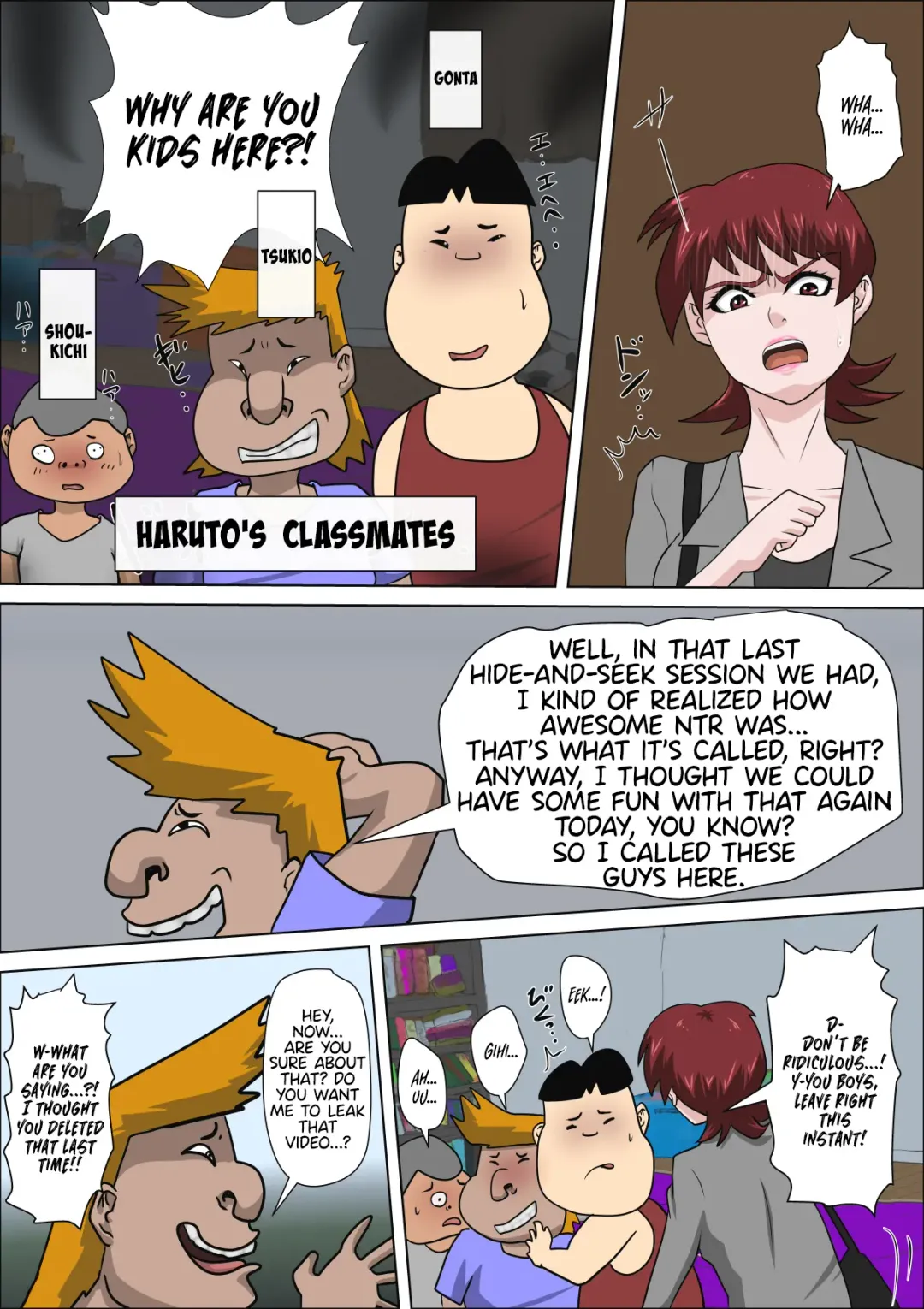 Musuko no Doukyuusei ni Makura Eigyou Monogatari 4 -  Rifujin Ou-sama Game... Fhentai - Page 4