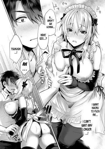 [Uten Ameka] Ore no Shinyuu wa TS (Seitenka) Taishitsu 2 ~Nyotaika Osananajimi to Maid Play Suru Hanashi~ Fhentai - Page 8
