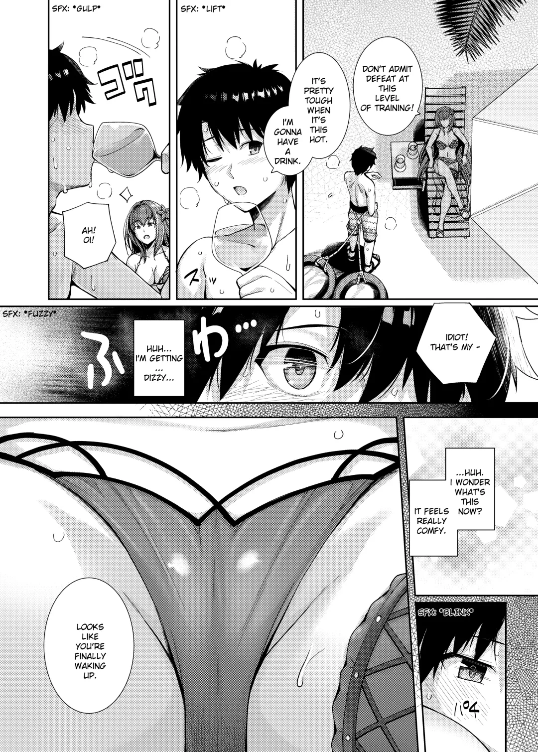 [Haruhisky] Mizugi Shishou to Koibito Ecchi Suru Hon. Fhentai - Page 4