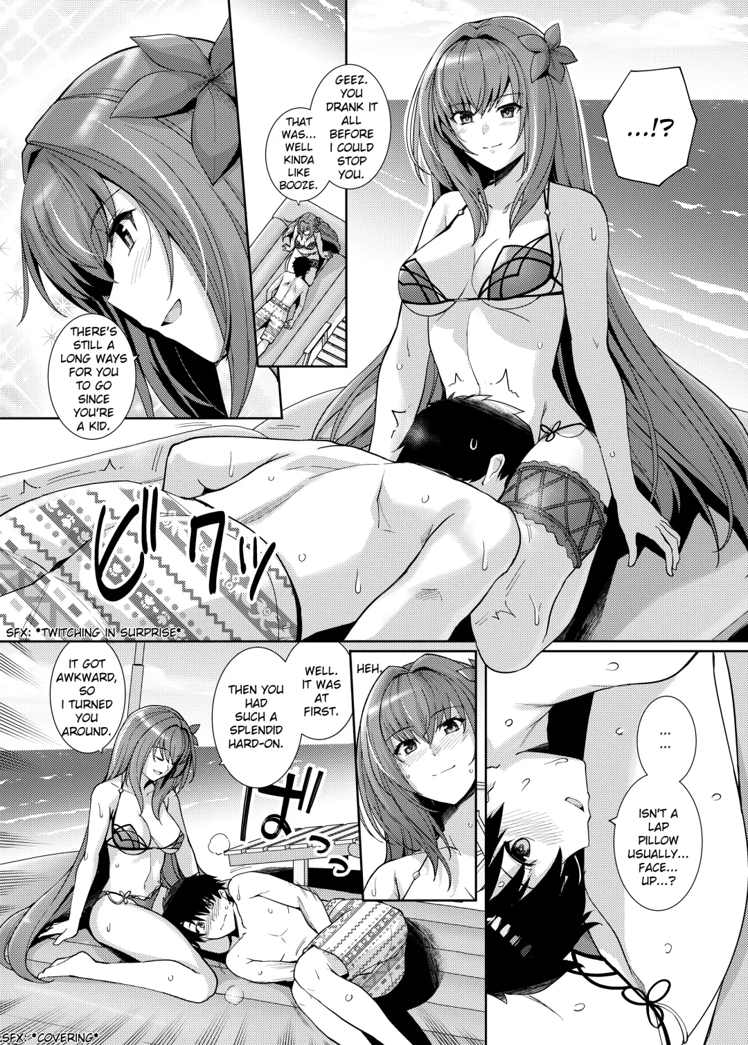 [Haruhisky] Mizugi Shishou to Koibito Ecchi Suru Hon. Fhentai - Page 5