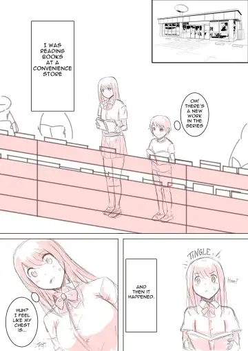 Read [Teruwo] A Girl Who Got Her Breasts Expanded by a Boy at the Counter - Fhentai.net