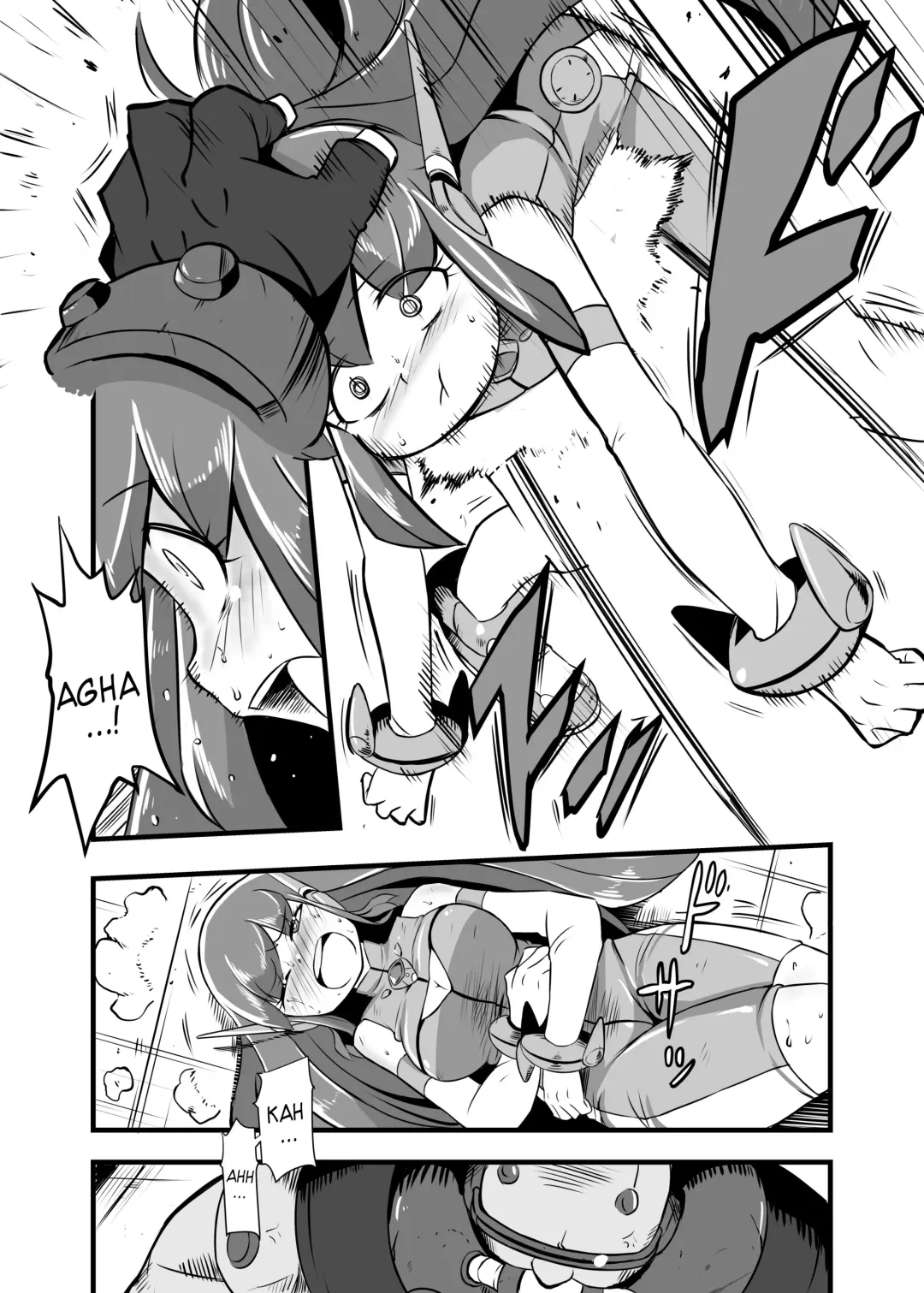 [Iken] Aku no Soshiki ni Haiboku Shite Ryoujoku Sareru Henshin Heroine Prism Crown Fhentai - Page 22