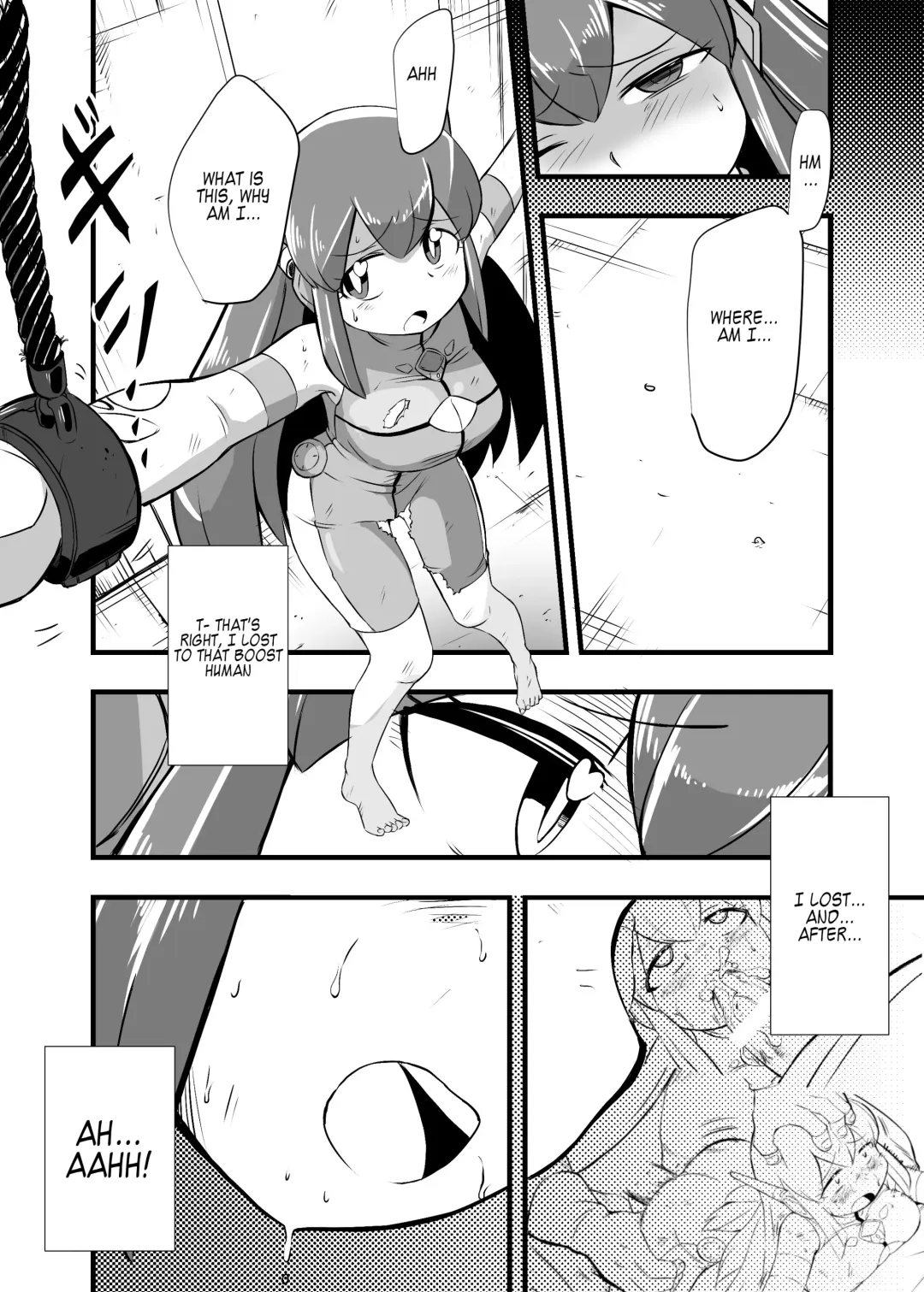 [Iken] Aku no Soshiki ni Haiboku Shite Ryoujoku Sareru Henshin Heroine Prism Crown Fhentai - Page 42