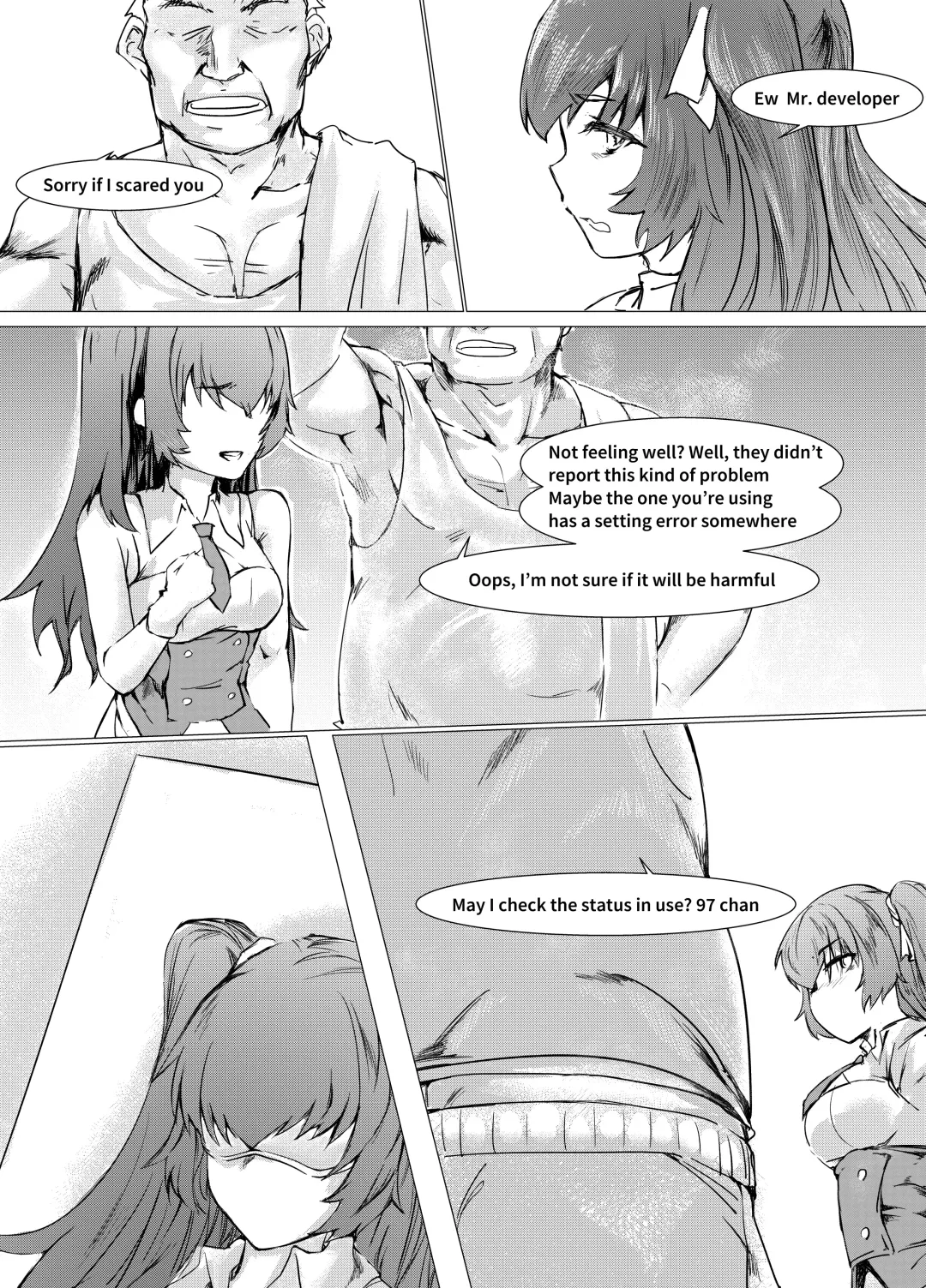 [Tangent3625] T-Dolls only Simulation Training Machine Fhentai.net - Page 14