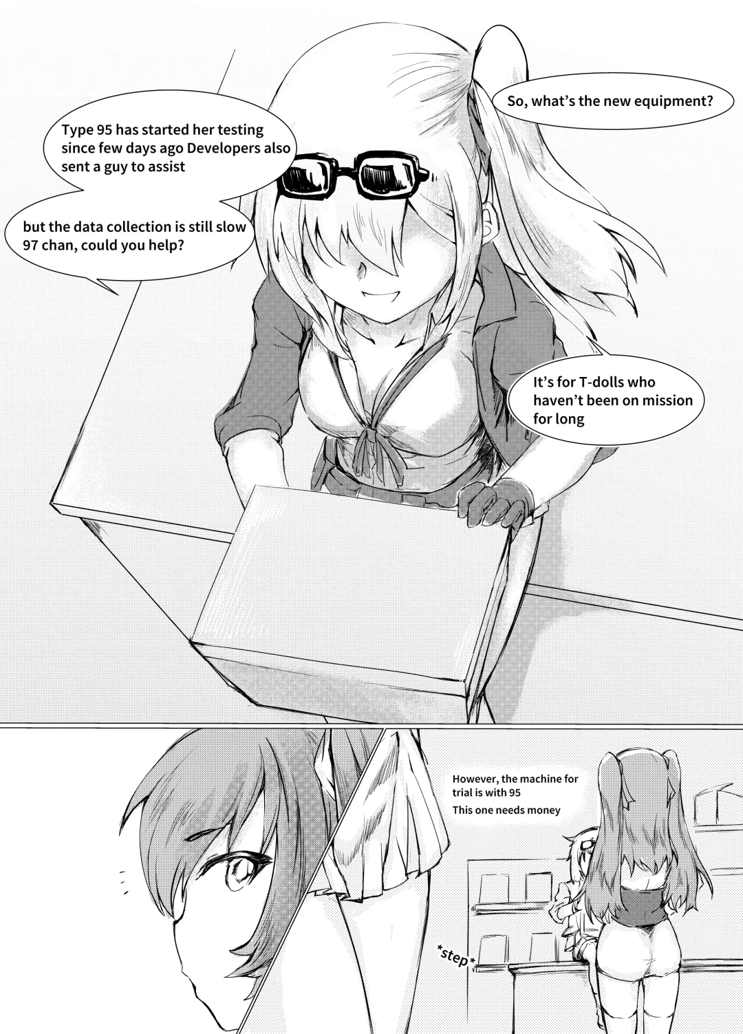 [Tangent3625] T-Dolls only Simulation Training Machine Fhentai.net - Page 4