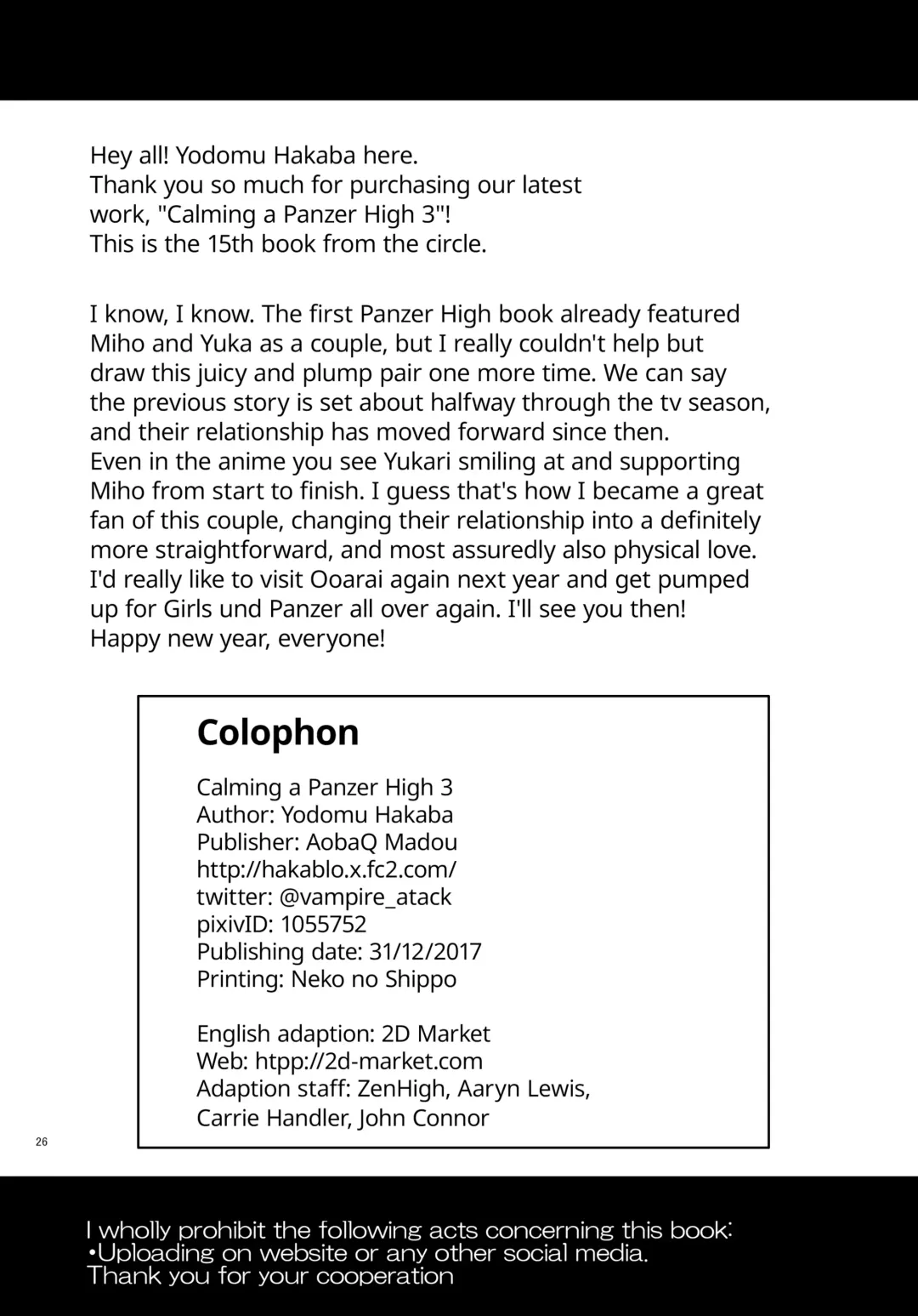 [Hakaba Yodomu] Panzer High no Osamekata 3 | Calming a Panzer High 3 (decensored) Fhentai - Page 25