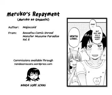 [Majoccoid] Meruko no Ongaeshi | Meruko's Repayment Fhentai.net - Page 17