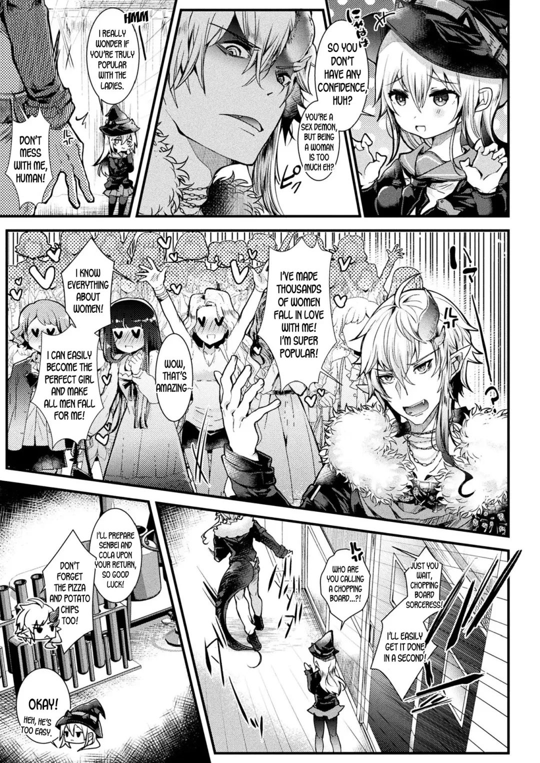 [Doku Denpa] TS Inma wa Zettai Mesu Ochi nanka Shinai! | The Genderswapped Incubus Will Not Break Down From Sex! Fhentai - Page 3