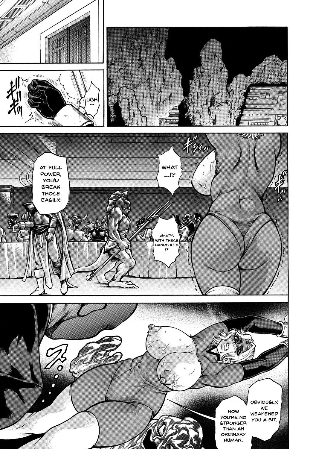 [Amazon - Gotoh Juan - Hino Toshiyuki] Tatakau Heroine ga Tetteiteki ni Ryoujoku Sarete Haiboku Acme | A Fighting Heroine Is Thoroughly Fucked Into Submission Vol. 1 Fhentai.net - Page 33