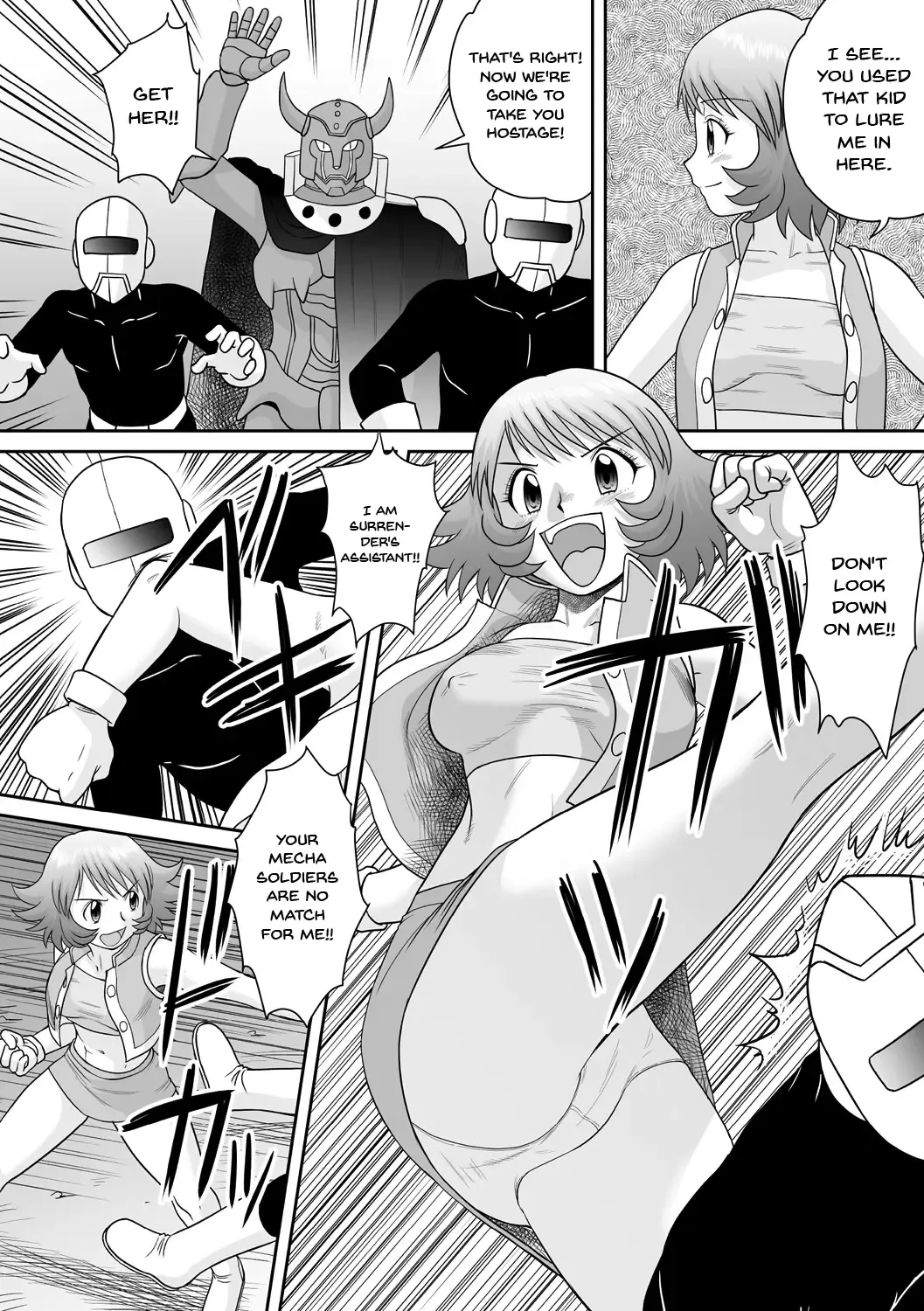 [Amazon - Gotoh Juan - Hino Toshiyuki] Tatakau Heroine ga Tetteiteki ni Ryoujoku Sarete Haiboku Acme | A Fighting Heroine Is Thoroughly Fucked Into Submission Vol. 1 Fhentai.net - Page 56