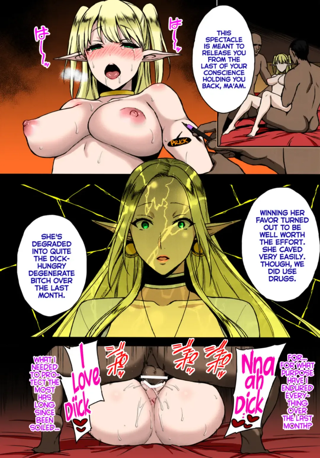 [Usagi Nagomu] Kaika - Ochita Elf Tsuma Fhentai - Page 30