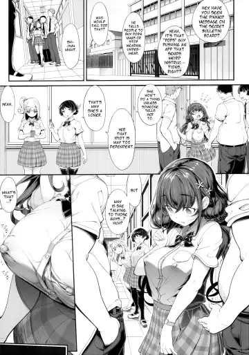 [Kirin Kakeru] Tanetsuke Oji-san no JC Sennou Appli | An Old Guy's Schoolgirl Hypno App Fhentai.net - Page 8