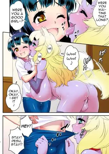 [Katou Jun] Boku no Hatsujou Pet wa Kemomimi Kyonyuu Shemale | My Horny Pet is a Big-Tittied Animal-Eared Shemale Fhentai - Page 55
