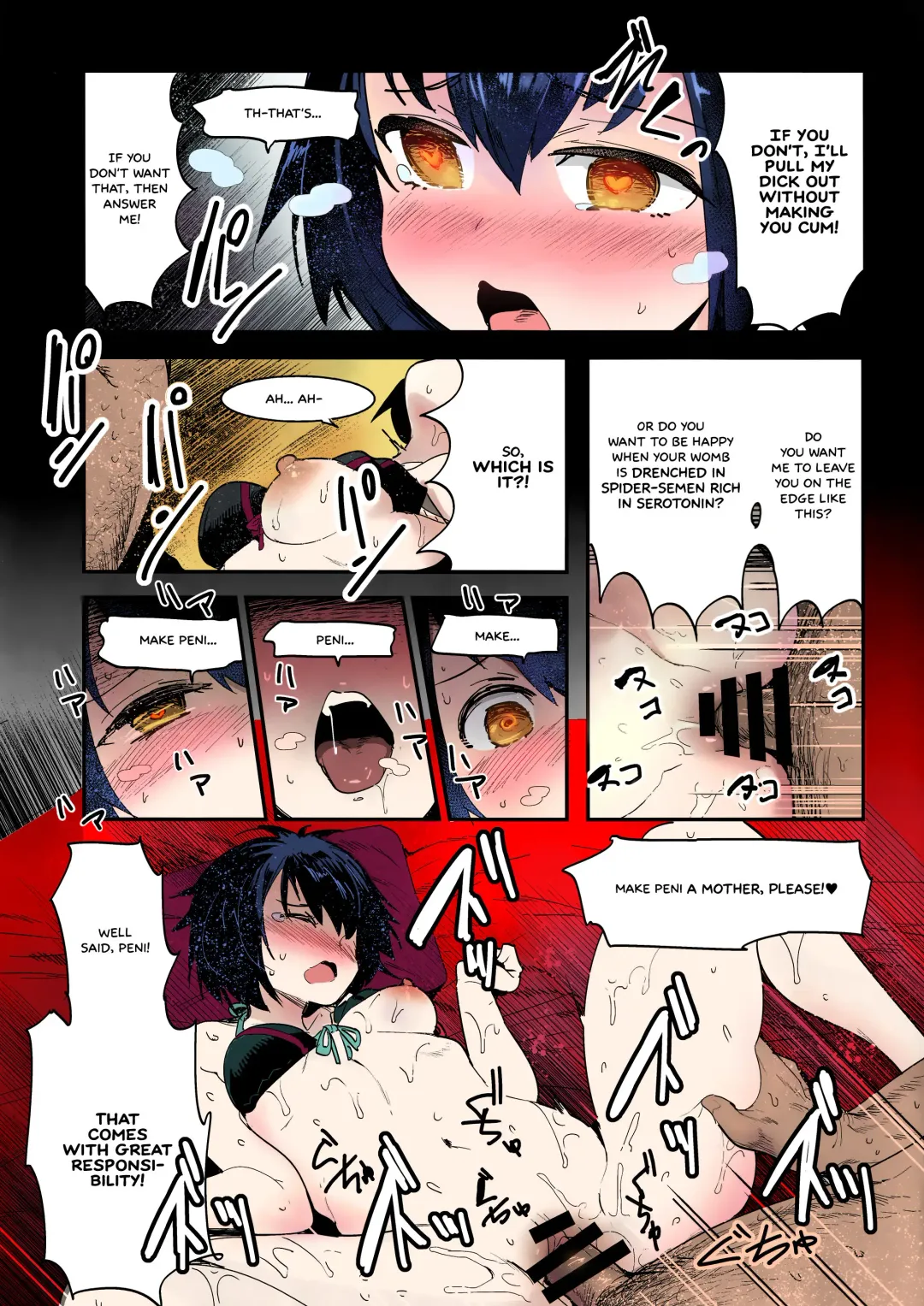 [Nakasone Haiji] Peni Parker no Usui Hon ni wa Ooinaru Sekinin ga Tomonau | Peni Parker's Thin Book Comes with great Responsibility Fhentai.net - Page 12