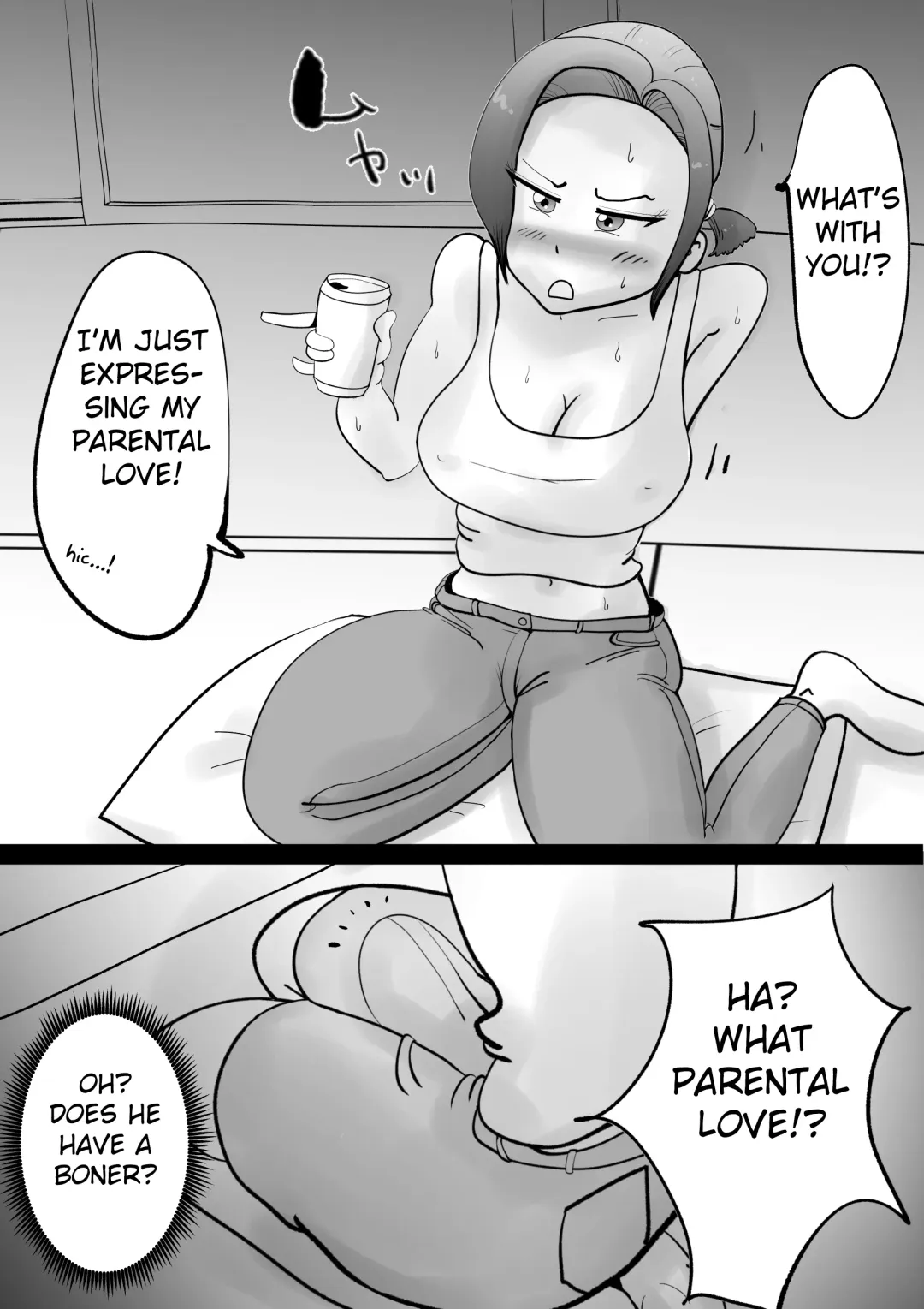 [Kazum] Warunori Shita Hahaoya ni Karuku Seishori ni Tsukawareru Hanashi Fhentai - Page 12