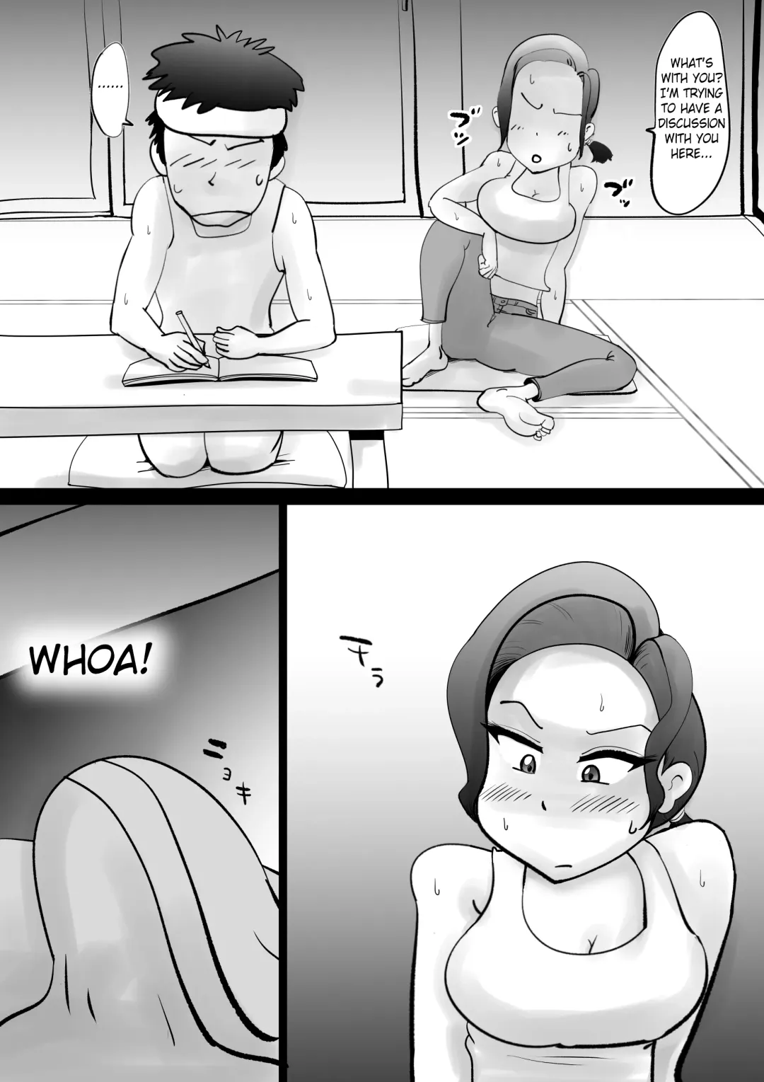 [Kazum] Warunori Shita Hahaoya ni Karuku Seishori ni Tsukawareru Hanashi Fhentai - Page 13