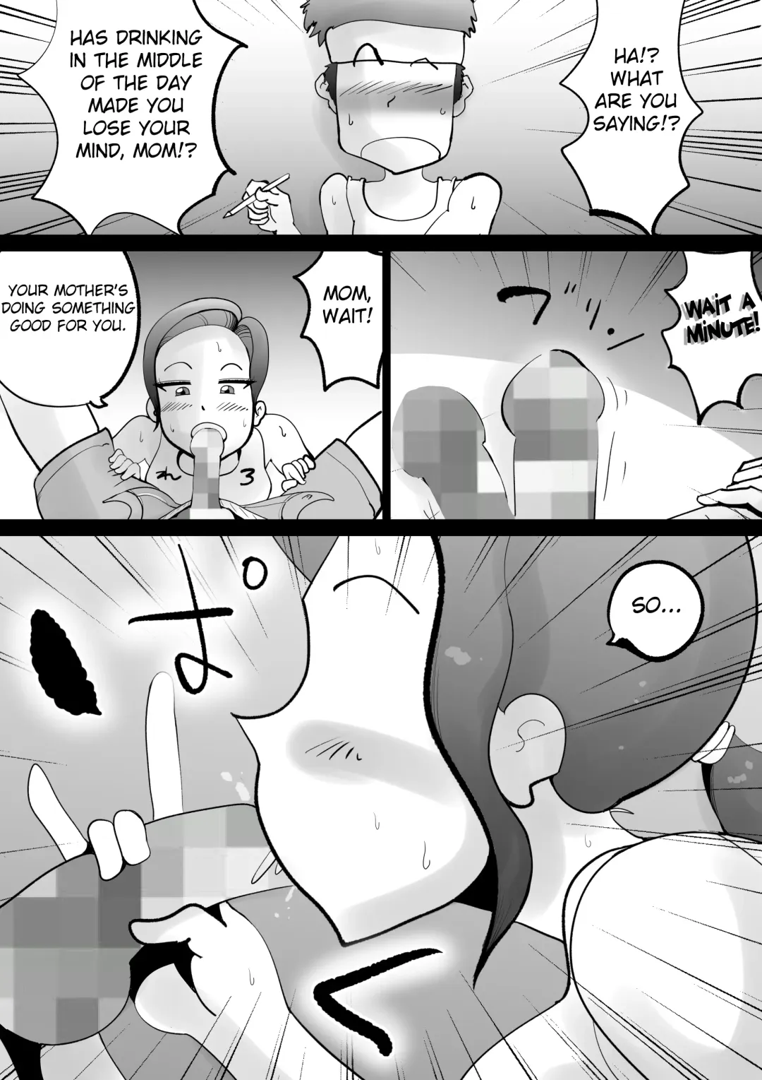 [Kazum] Warunori Shita Hahaoya ni Karuku Seishori ni Tsukawareru Hanashi Fhentai - Page 22