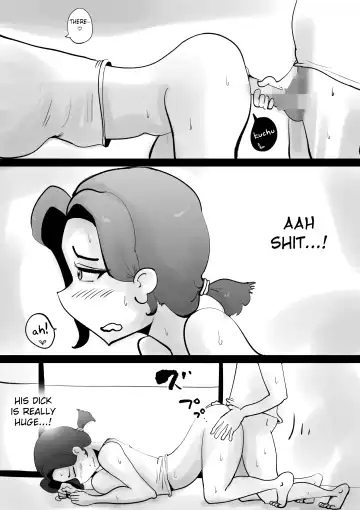 [Kazum] Warunori Shita Hahaoya ni Karuku Seishori ni Tsukawareru Hanashi Fhentai - Page 35