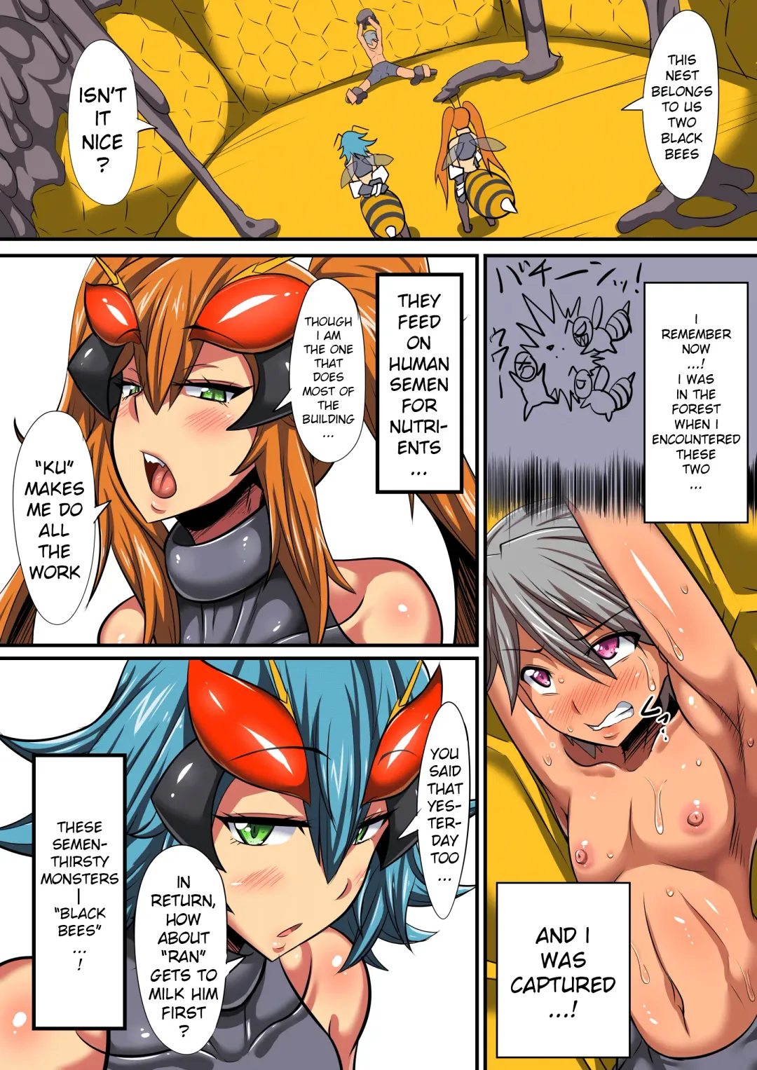 Black Bee no Hanshoku | 黑蜂的繁殖 Fhentai - Page 3