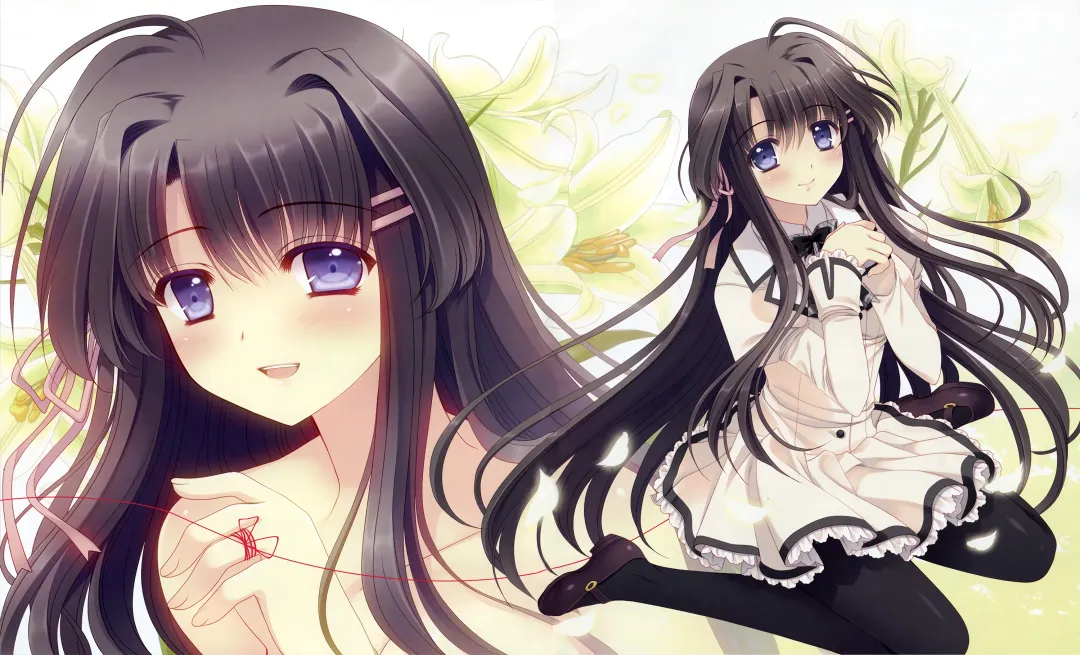 [Suzuhira Hiro] Tsuki ni Yorisou Otome no Sahou official visual fanbook Fhentai - Page 13