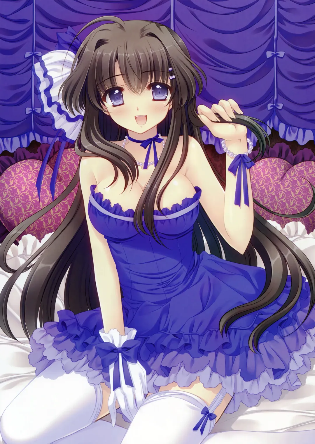 [Suzuhira Hiro] Tsuki ni Yorisou Otome no Sahou official visual fanbook Fhentai - Page 17