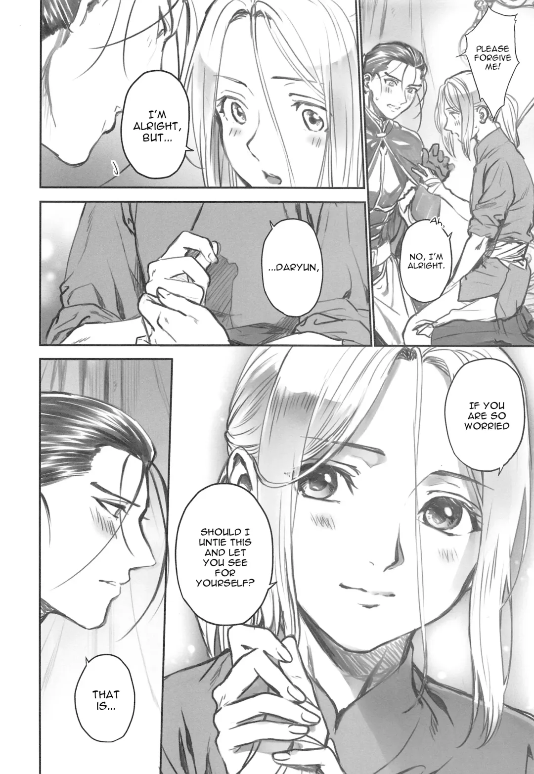 [Kyusui] Yoru ni Oborenu Hoshizora | A Sky of Unfading Stars Fhentai - Page 7