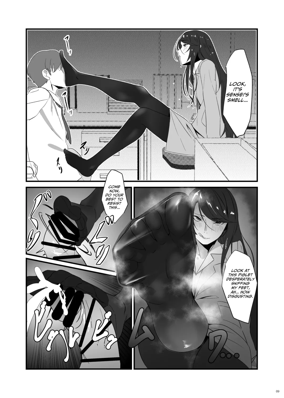 [Naha 78 - Nana G] Gundo Sensei no Ashi de Musou Suru Fhentai - Page 9