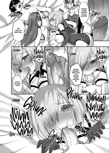 [Takeda Aranobu] Shishou ga Michibiku Chaldea Servant Harem Seikatsu | Chaldea Servant Harem Life with Master (decensored) Fhentai - Page 8