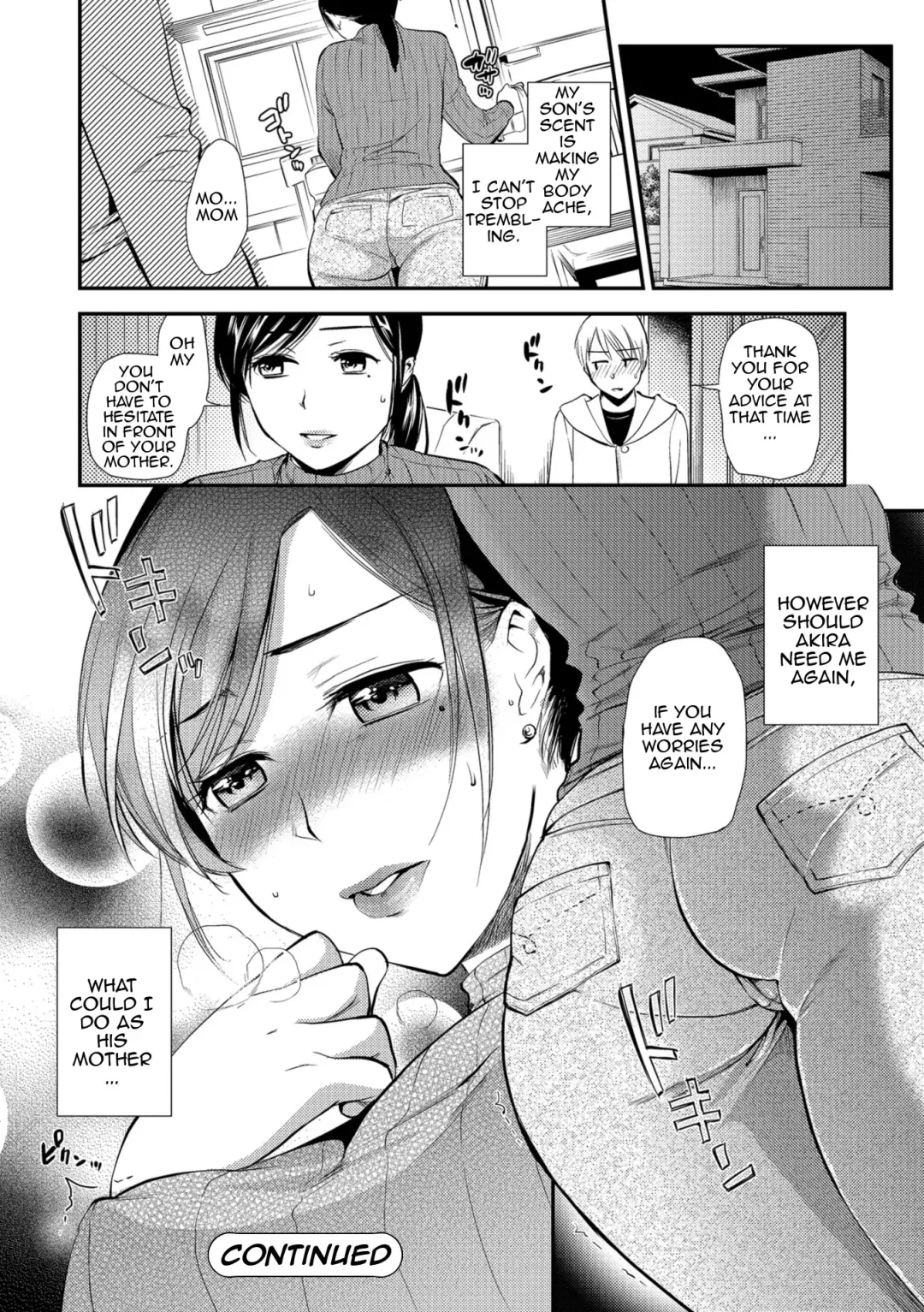 [Ohsaka Minami] Hatsujou Oyako -Okaa-san wa Shinpaisei- | Rutting Mother and Son ~Mother Tends to Worry~ Fhentai - Page 14