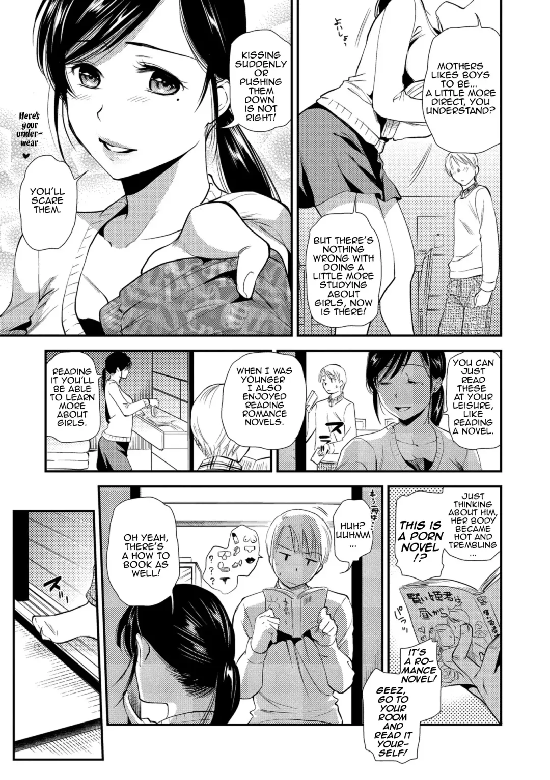 [Ohsaka Minami] Hatsujou Oyako -Okaa-san wa Shinpaisei- | Rutting Mother and Son ~Mother Tends to Worry~ Fhentai - Page 21