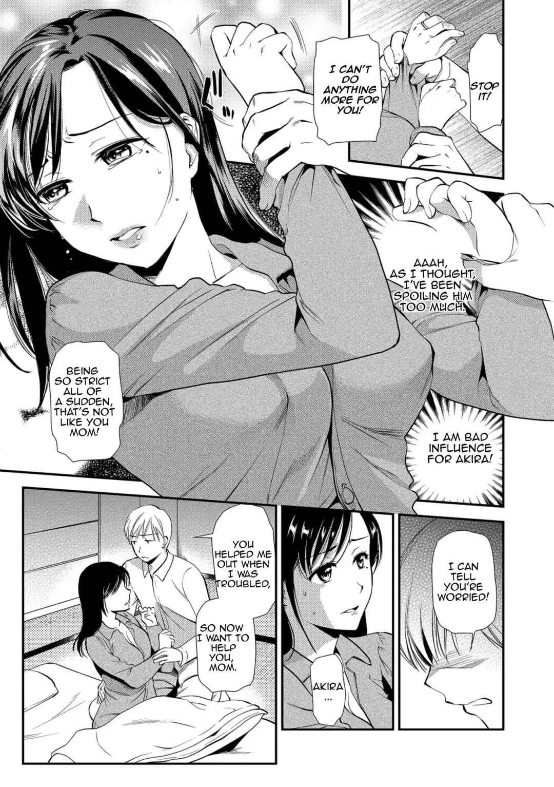 [Ohsaka Minami] Hatsujou Oyako -Okaa-san wa Shinpaisei- | Rutting Mother and Son ~Mother Tends to Worry~ Fhentai - Page 43